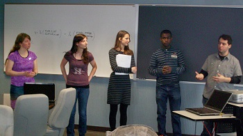 Students present PIC Math research