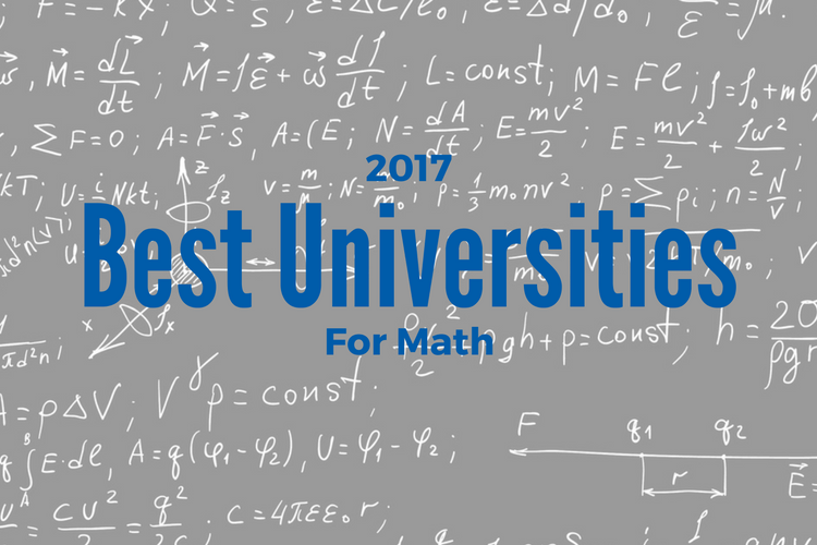 2017 Best Universities for Math