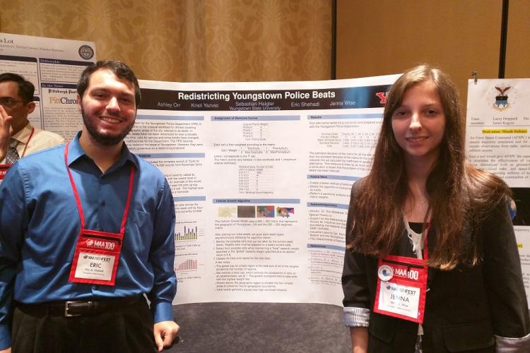 PIC Math students present at MAA MathFest